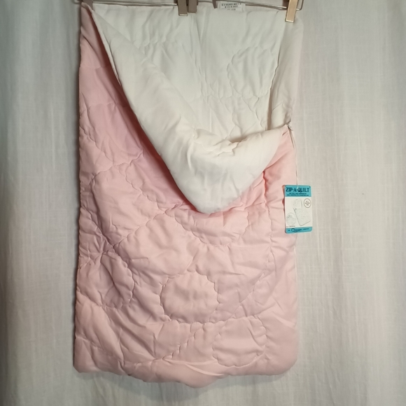 NOS Vintage Baby Zip-a-Quilt / Bunting / Blanket - Picture 2 of 7